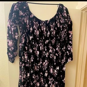 Size 3 Torrid off the shoulder floral dress